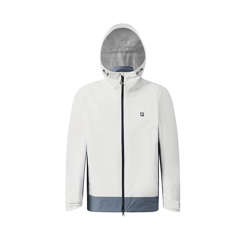 Fila Fitness Breathable Shell Three-In-One Detachable Outdoor Sports Jacket Waterproof Windproof Breathable Durable Warm Unisex Jacket A51U541704F-WT