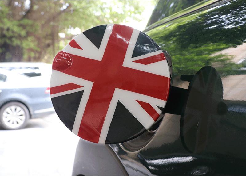 Brand New Plastic Union Jack Car Fuel Tank Cap Cover Sticker for Mini Cooper S JCW R55 R56 Car Exterior Parts Car Accessories