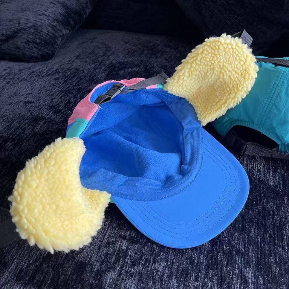 Vindtett Vinter Bomberlue Ørebeskyttelse Vinter Skilue Casual Spisslue Utendørs