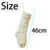 46cm Large Candy Christmas Stocking Mini Christmas Hanging Stocking  Home