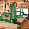 Height Gauge Measuring Instrument Aluminum Router Table Height Gauge with Inch Metric Scale Woodworking Measurement Tool