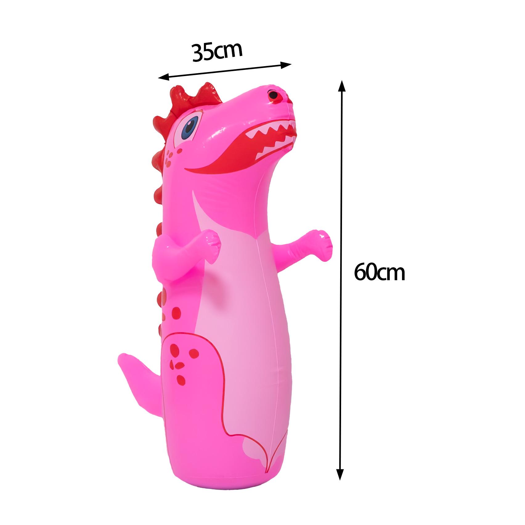 

ПВХ Надувна Іграшка-Неваляйка Динозавр Мультяшна Фітнес Іграшка для Боксу для Дітей