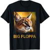 Big Floppa Meme Cute Caracal Cat T-Shirt for Men Women Kids