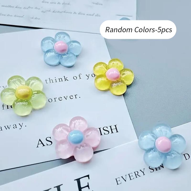 Cute Flower Decorative Refrigerator Magnets Personalized Office Whiteboard Storage Cabinet Magnets