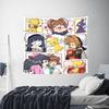 Anime Cardcaptor Sakura Cutecore Tapestry Wall Hanging Blanket Tapestry Home Decor Items Wall Decorations