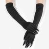 Halloween Long Finger Claw Gloves Adults Paw Gloves with Long