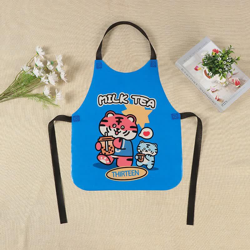 JIAQILI Kids Disposable Waterproof Apron