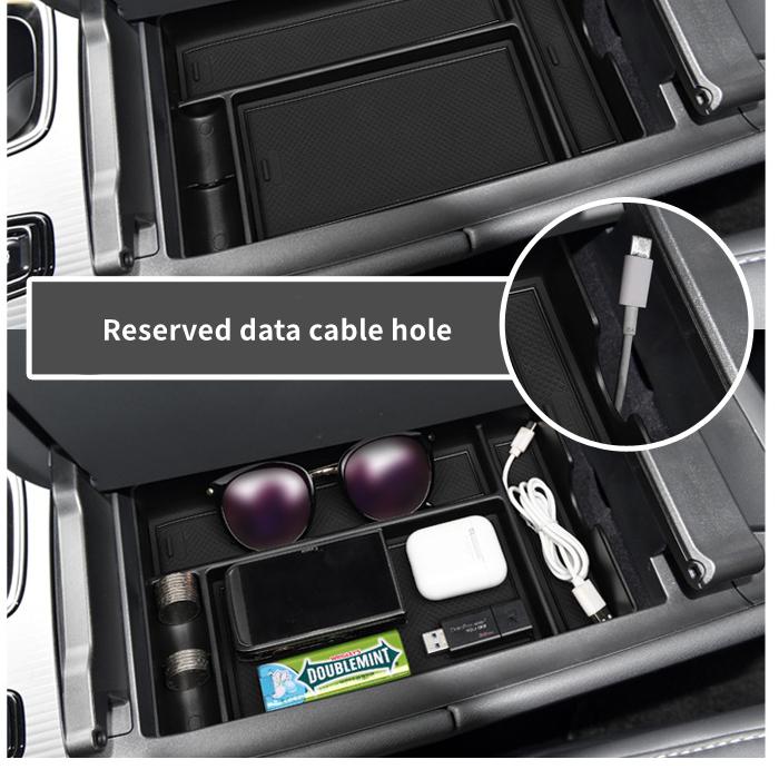 For Lexus 2023-2026 RX350h 500h Center Console Organizer Multifunction Central Armrest Storage Box Stowing Tidying Accessories