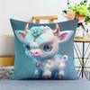 Cartoon Zodiac Pillowcase Dormitory Decoration Office Living Room Home Pillowcase