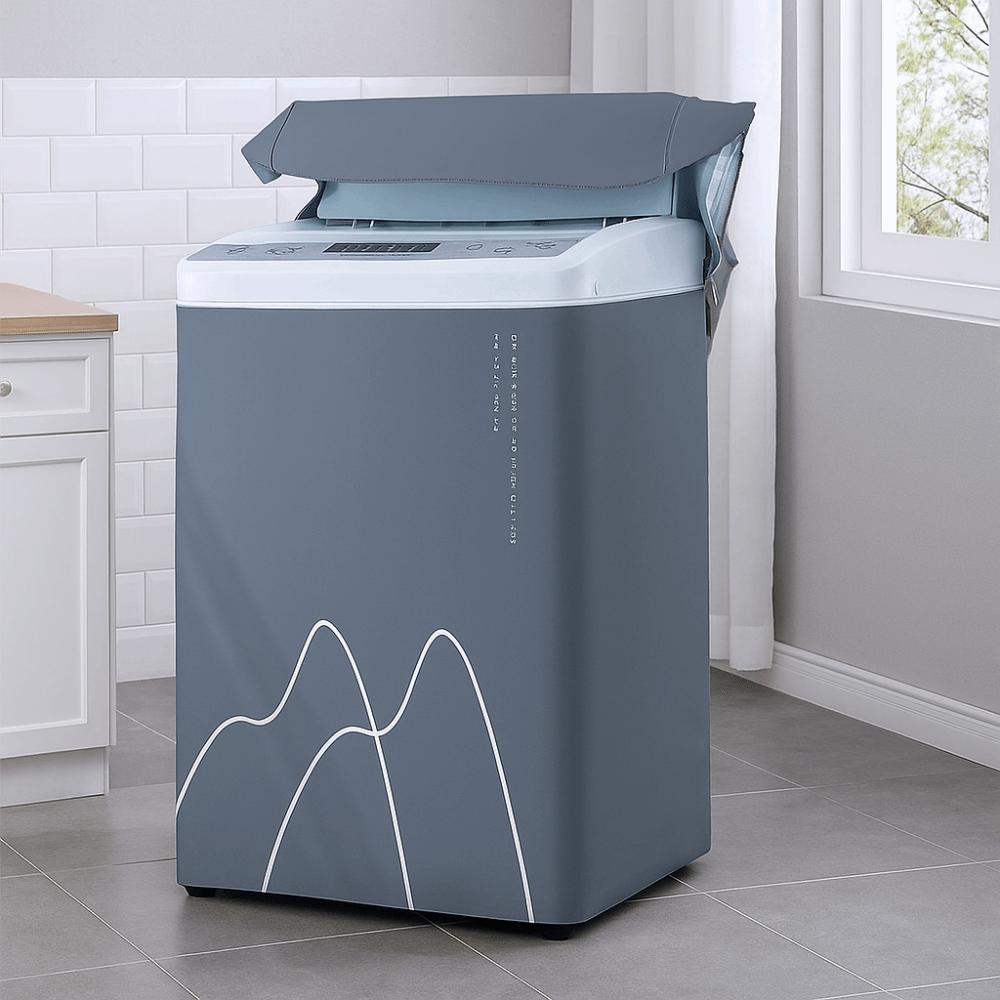 Waterproof Washing Machine Cover Dust Proof Dust Cover Durable Protective Cover  Balcony