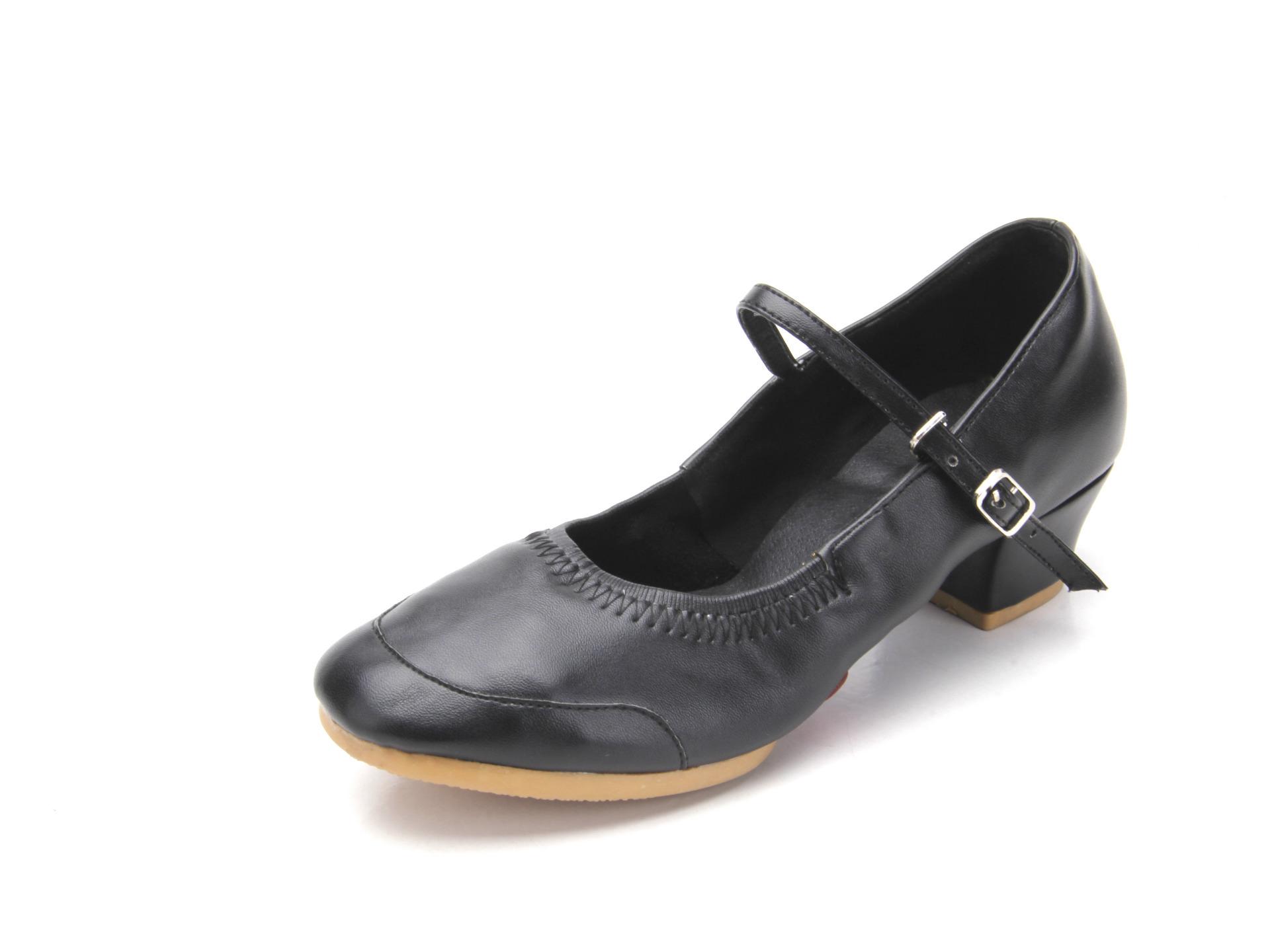 

Женские серебристые туфли для бальных танцев на мягкой подошве со средним каблуком 38