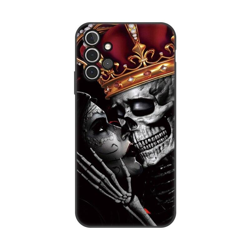 Чохол Skeleton Skull для Samsung A51 A52 Чохол для Galaxy A71 A50 A12 A70 A72 A21S A32 A31 A40 A41 A22 A30 A70e Чохол A 12 52 Etui