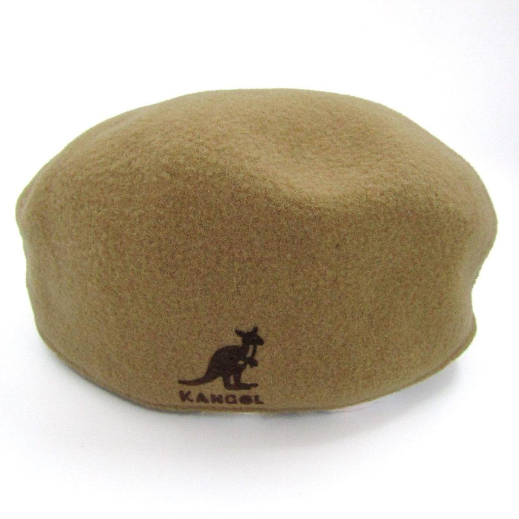 Used KANGOL Hunting Wool M Size British Made Hat Brand Men's Beige KANGOL [Used]