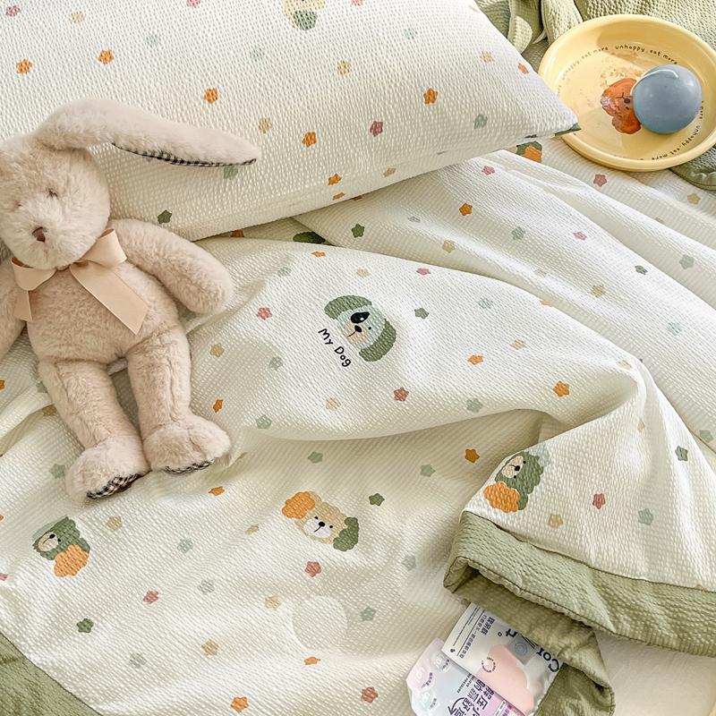 Summer Cotton Quilts Kids Adults Two Sided Blanket Comfortable Cooling Air-condition Soft King Queen Size Bedspread Duvet Cover