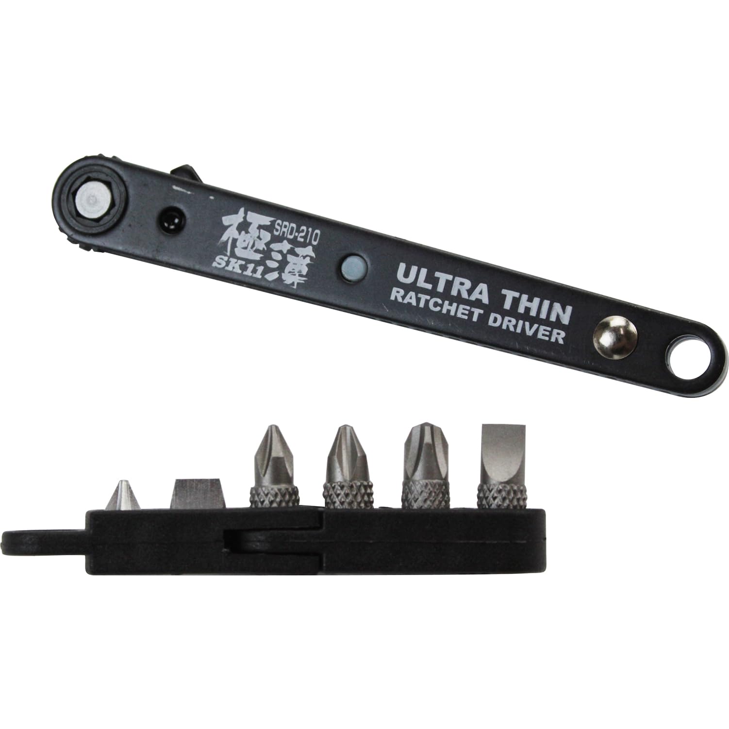 

SK11 Ratchet Driver with 20 Teeth Ultra-Thin (SRD-210) чёрный
