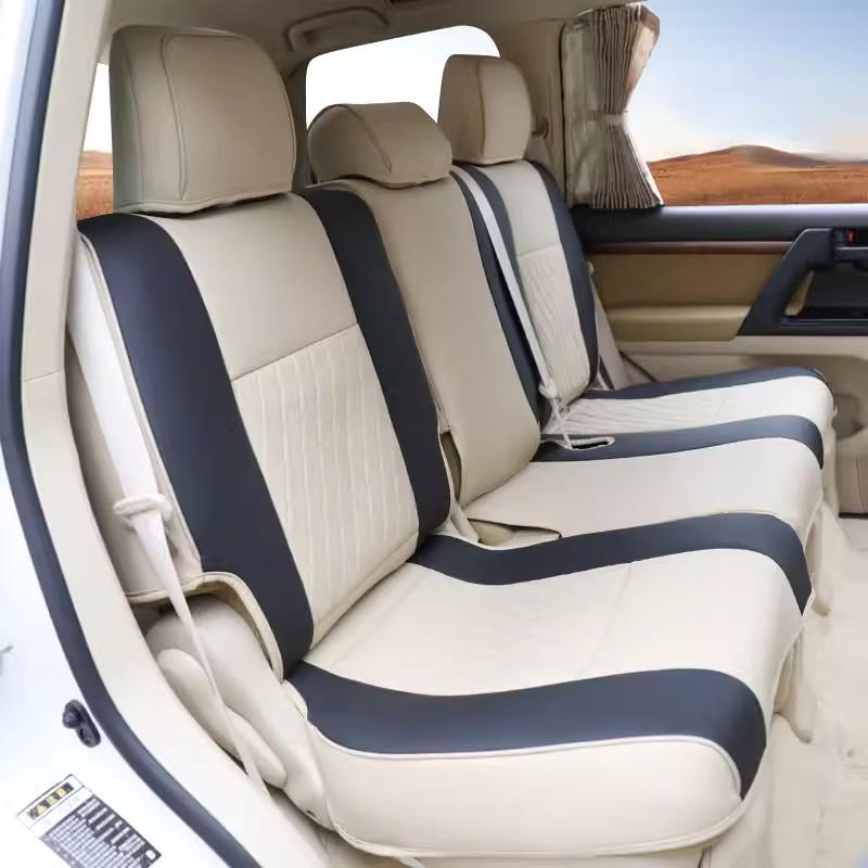 08-20 Land Cruiser Seat Covers: All-Season Full Coverage Interior Upgrade