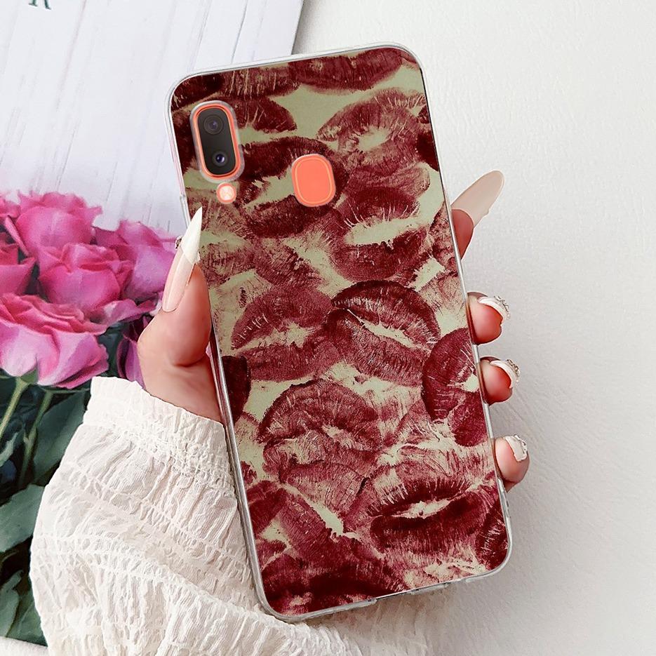 For Samsung Galaxy A20e Case SM-A202F Popular Fashion Painted Cover Soft Silicone Phone Case For Samsung A20e A202F Fundas Coque