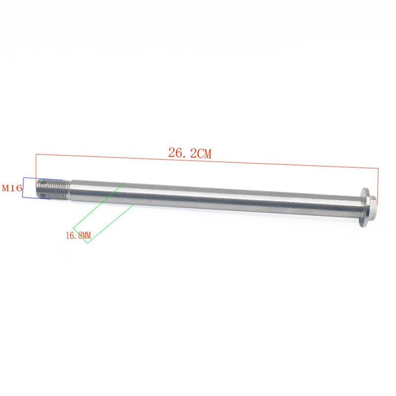 SXR-For Kawasaki Ninja400 Z400 2017-2025 Front Wheel Axle Replacement Motorcycle Front Wheel Rim Middle Axle Spare Parts