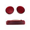 For NISSAN DUALIS Qashqai J10 2008 2009 2010 2011 2012 2013 2014 2015 Auto Rear Bumper Reflector Fog Light Fog Lamp