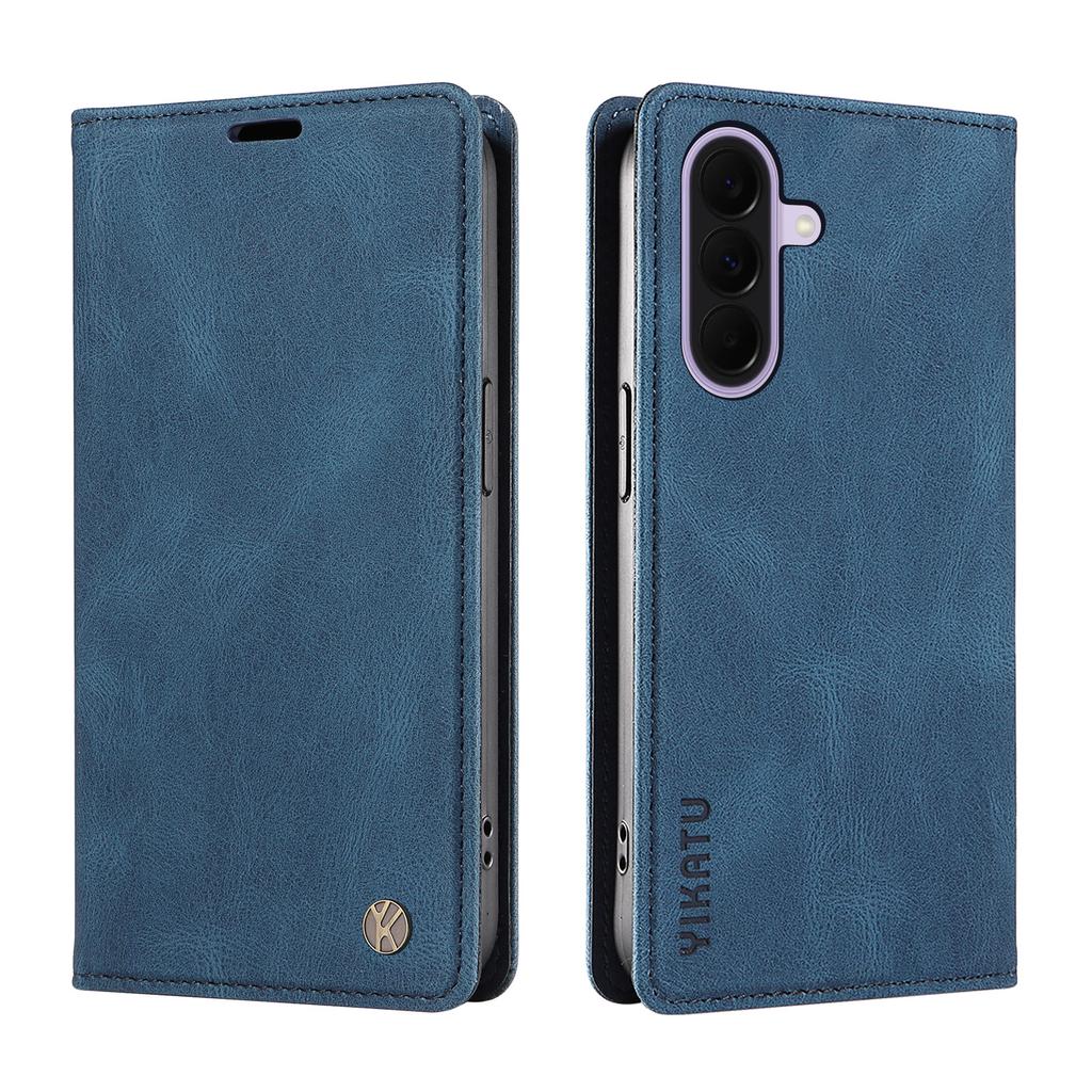 Leather Wallet Magnetic Flip Case for Samsung Galaxy A17 A27 A37 A57 A56 A36 A26 A16 A55 A35 A25 A15 A54 Card Holder Cover