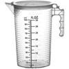 Hitzebeständiger Messbecher 5000 ml mit Deckel für Milchtee und Backen