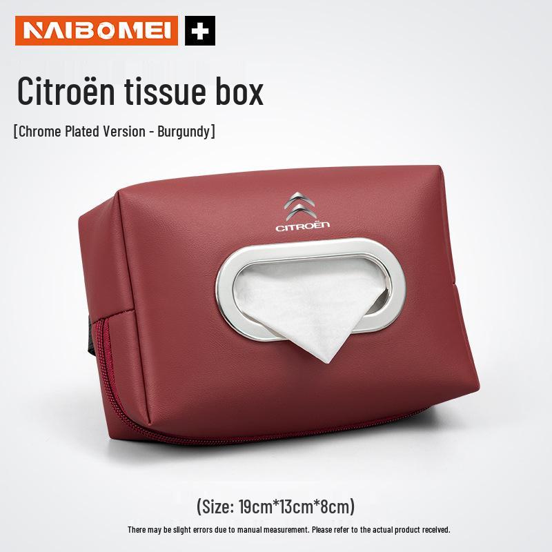 Fits Citroen Models: C3, C4, Elysee, C5, C5 Aircross, C6 - Tissue Box, Armrest Box, Seat Back Tissue Pack.