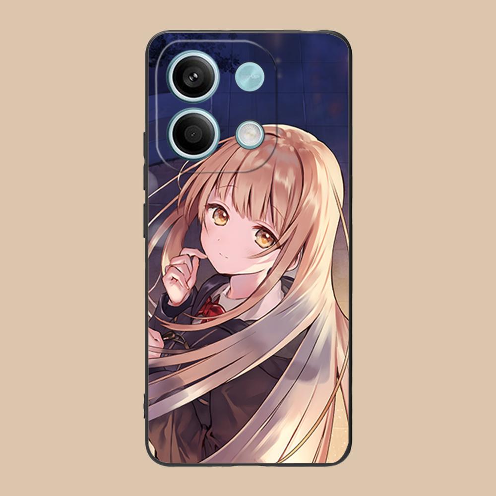 Angel Mahiru Shina Phone Case for Xiaomi 15 14 13 12 Mi 11 T Ultra Lite Pro S X 5G Soft TPU Shockproof Cover