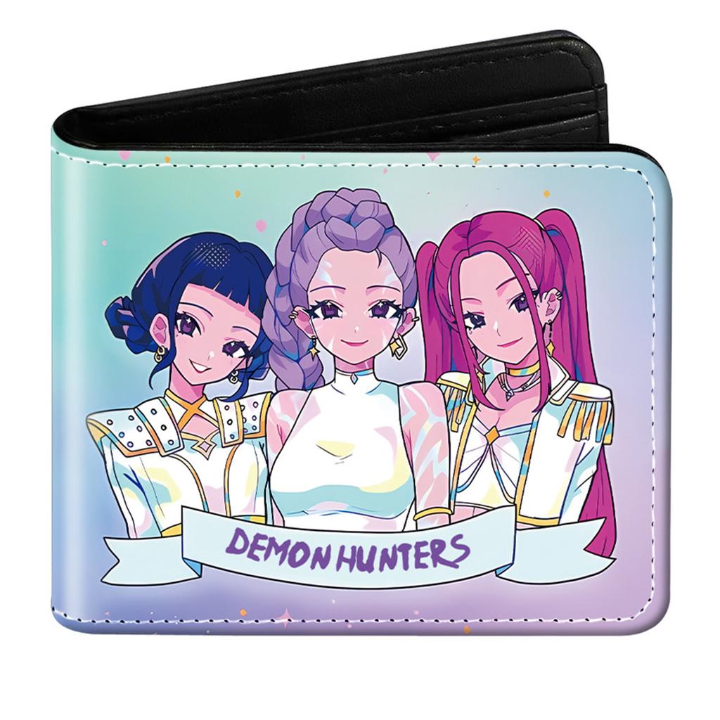 PU Leather Bifold Short Wallet, Animation Movie Peripheral Wallet, Fashionable And Exquisite Small Wallet