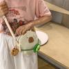 Cute Summer Crossbody Small Backpack Female New Cartoon Funny Capybara Shoulder Bag Personalized Girl Mobile Phone Bag