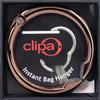 Clipa 2 Purse Hanger, Polished CopperRose Gold, 2016 [Used], Bronze