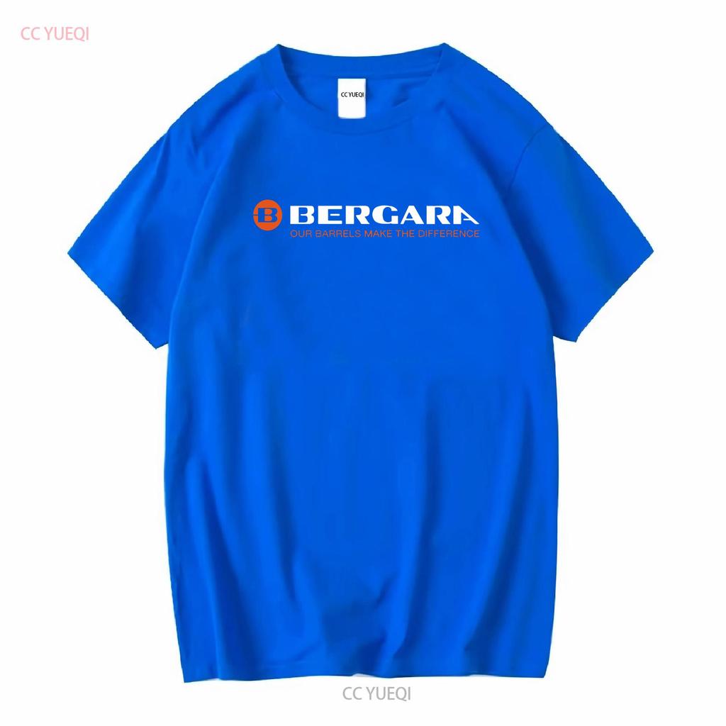 New T Shirt Bergara Guns Firearms Logo Mens Grey USA Size S To 5XL Vintage Washed Fashion Soft Versatile Designer Clothes