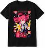 Anime Music Graphic Black T-Shirt Unisex Adults and Youth Sizes S–XXL