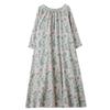 2025 New Round Neck Minimalist Long Sleeve Extra Long Dresses