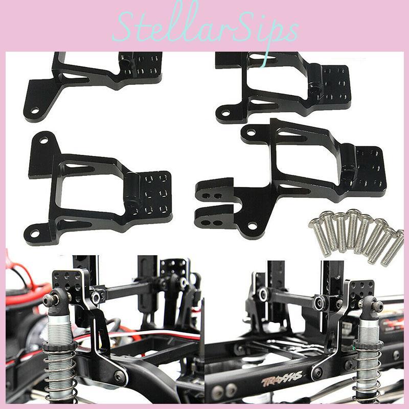 Premium Aluminum Front And Rear Shock Tower Hoops For Traxxas Trx-4 1/10 Rc Crawler Toy