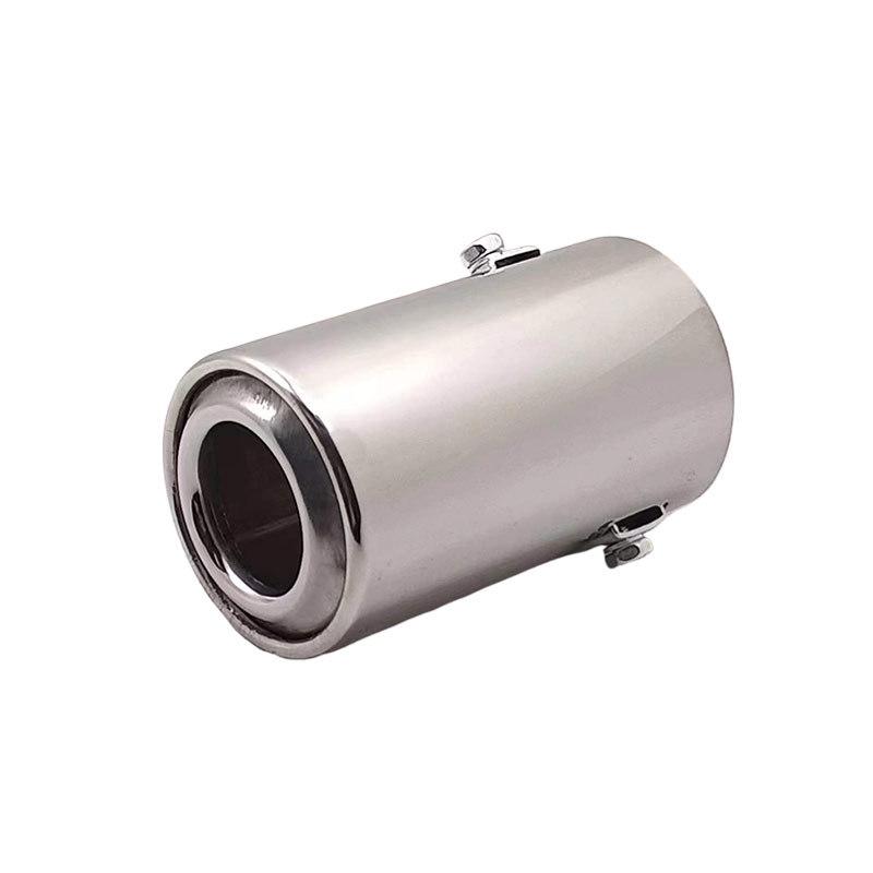 

Stainless Steel Exhaust Tailpipe Cover for 5.0-5.8CM Muffler - Silver Modification Accessory. серебряный