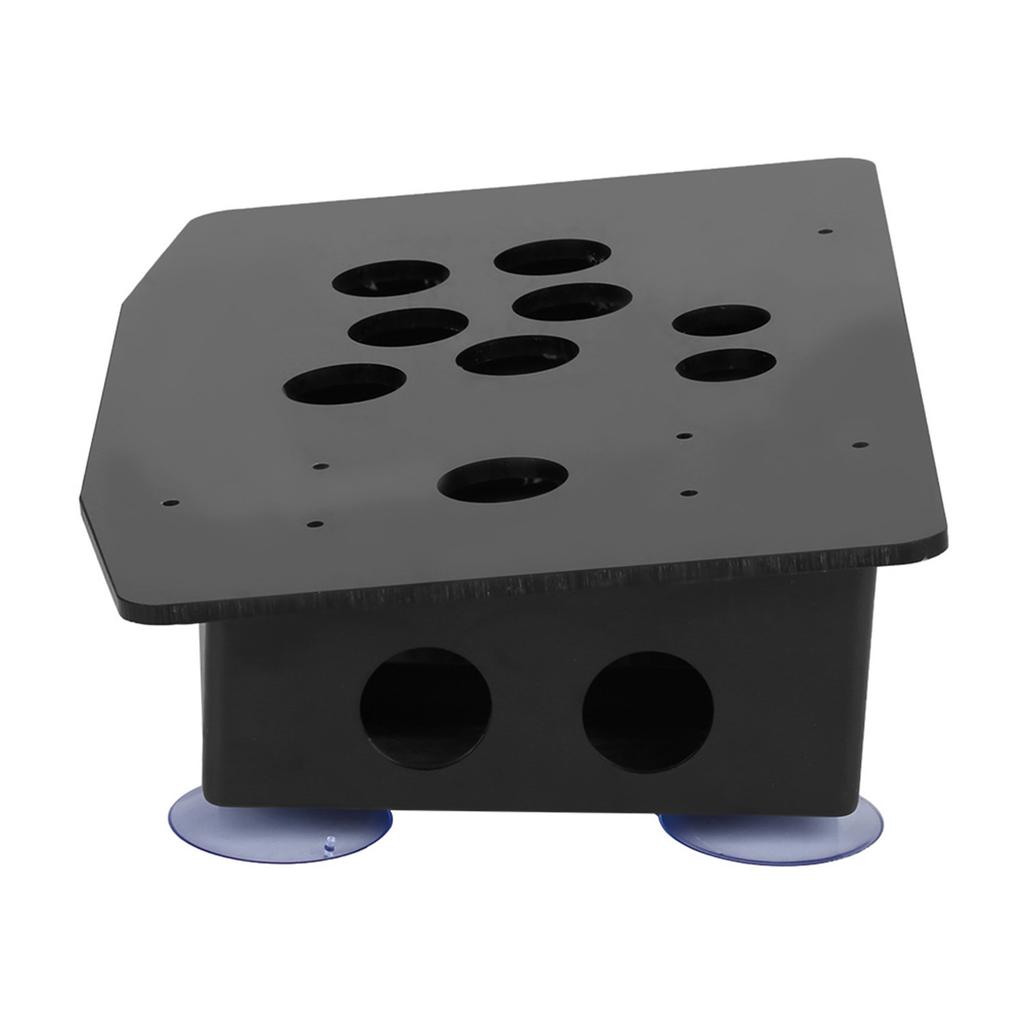 Black DIY Set Kits Acrylic Panel and Inclined Cases Replacement for Arcade Game