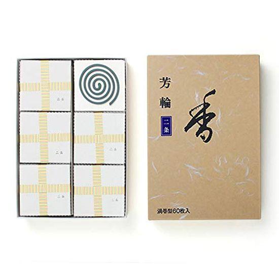 

Упаковка Shoeido spiral из 60 благовоний, двухрядная, форма,