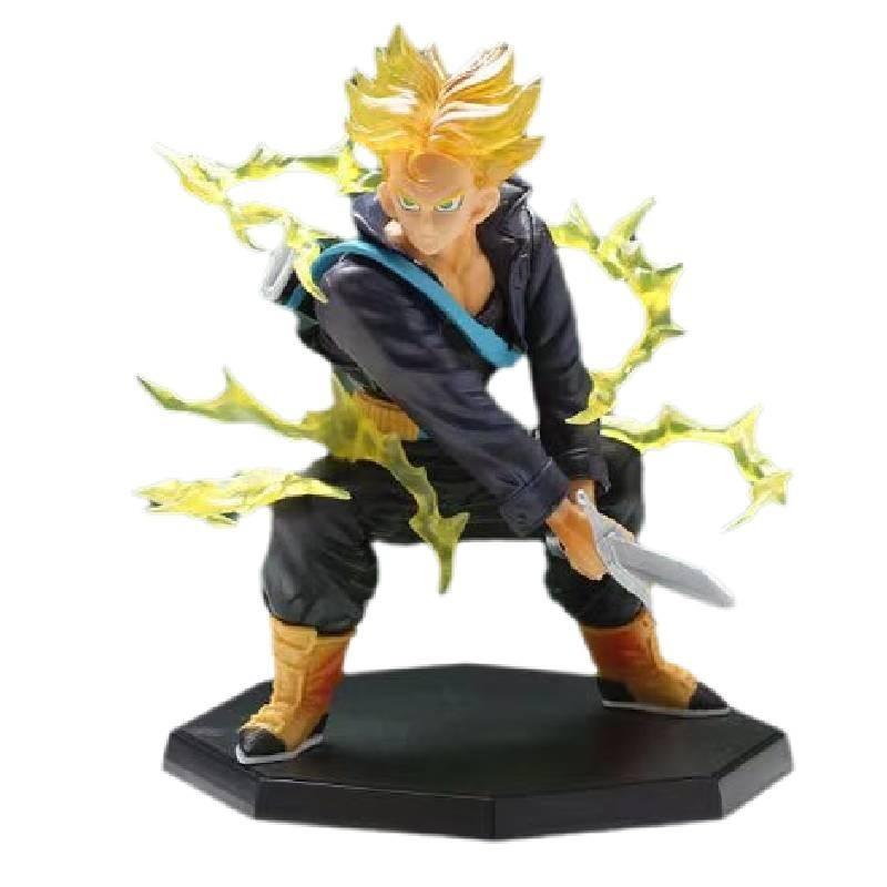 Collectible Pvc Dragon Ball Son Goku Majin Vegeta Green Outfit Figure Display Model