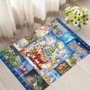 1pc Mickey-and-Minnie Carpet Area Rug, Bedroom, and Playroom - Durable, Stain-Resistant, and Easy To Clean, Living Room, Laundry Room, Home