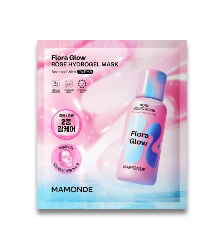 MAMONDE Rose PHA Hydrogel Mask 5pcs / 10pcs Glow  Hydrating Sheet Mask 5pcs
