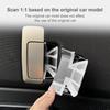 KUNGKIC Carbon Fiber Car Door Inner Grab Handle Cover for 2024 2023 2025 Mini Cooper ABS Decorative Car Accessories Countryman, Scratch-Resistant