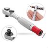 Mini Ratchet Wrench Adjustable 1/4 Inch Bit Driver Multipurpose Compact Repair Tool Hand for