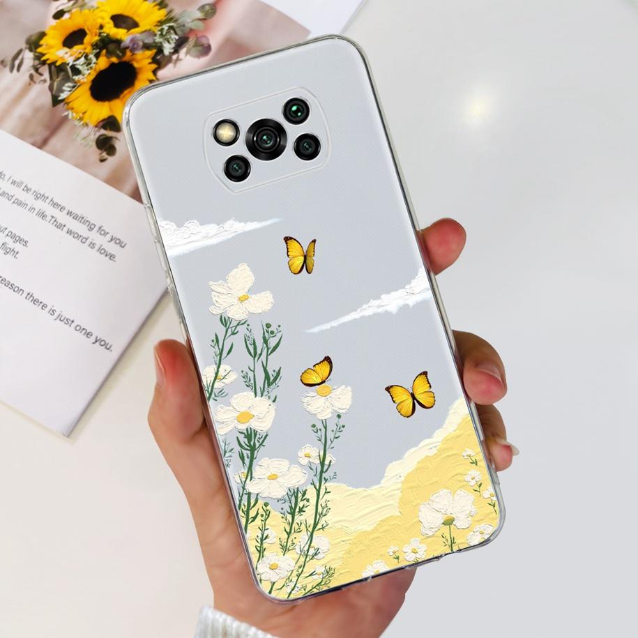 For Xiaomi Poco X3 Pro Phone Case Soft Silicon TPU Shockproof Coque For Poco X3 PocoX3 X 3 NFC Back Cover Bumper Astronaut Funda