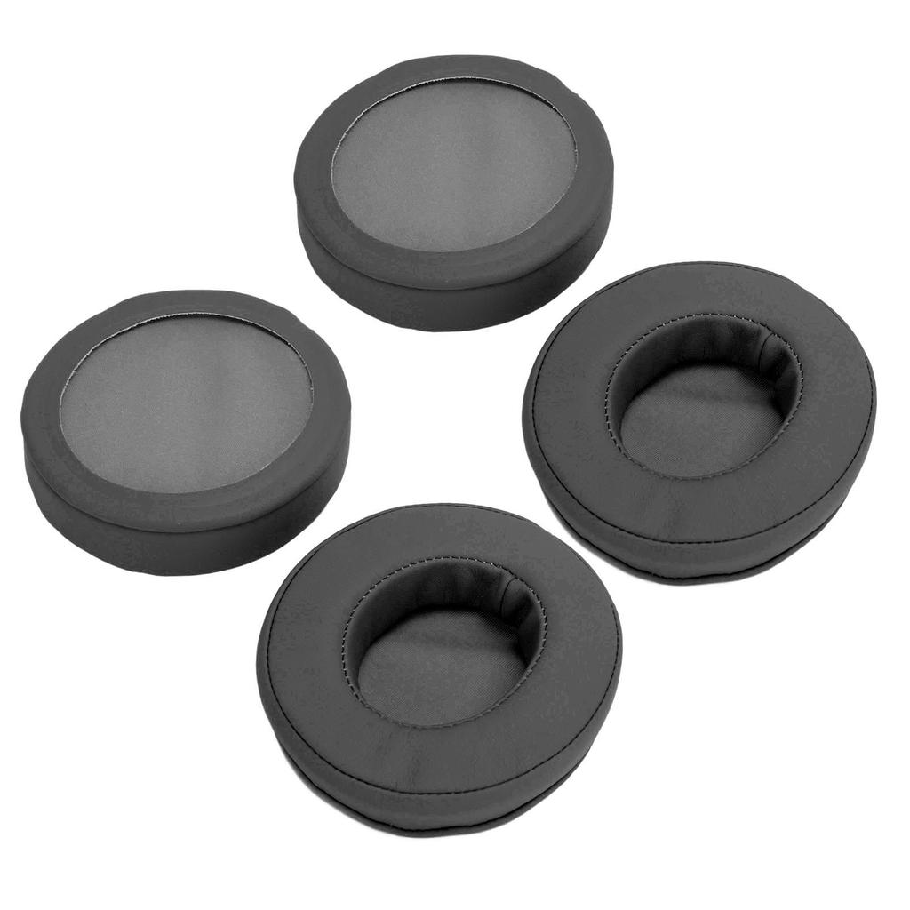 4Pcs Ear Pads Cushions Replacement for RAZER X Headset Soft Protein Leather Memory Foam Comfortable Headphone Earpads