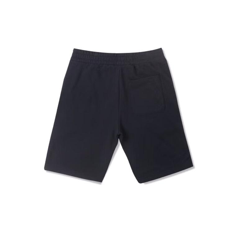Converse Go-To Embroidered Star Chevron Standard-Fit Fleece Short Asia Sizing 'Black' Men's 10023875-A01