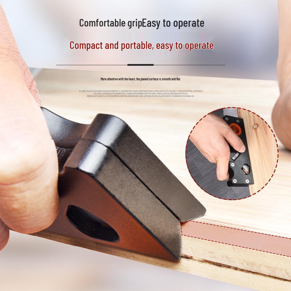 45° Woodworking Chamfer Plane: DIY Essential with Multiple Cutter Heads for Edge Trimming