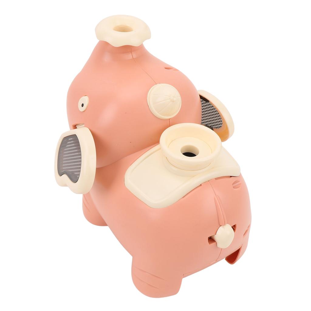 Elephant Blowing Spray Fog Toy with Music Light Tummy Time Interactive Battery Powered Baby Elephant Toy