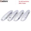 For Mazda 2 Demio DJ 2014 2015 2016 2017 2018 Hatchback Chrome Car Side Door Handle Cover Trim Molding Overlay Frame Accessories