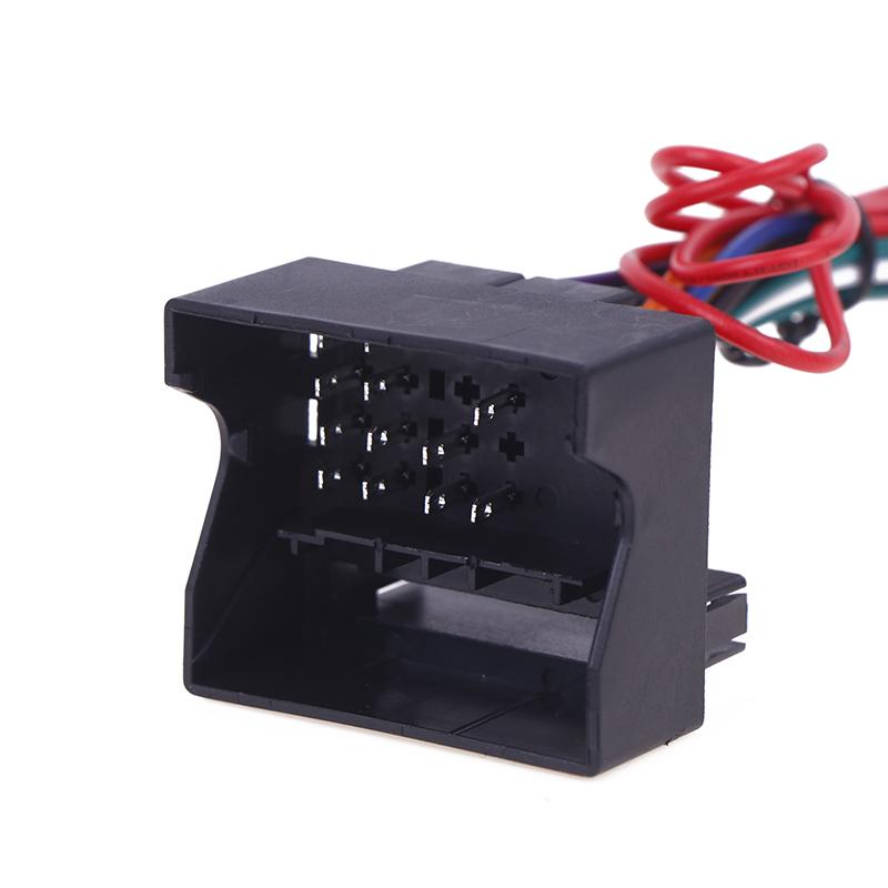 Car Stereo FM Audio ISO Wiring Harness Cable Radio Antenna Wire Adapte For 207 307 407 C3 C4 Auto DIY Accessories Radio Accessories 4
