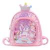 New Children's Schoolbag Cartoon Sweet Girl Backpack Sequined Backpack Kindergarten Bag